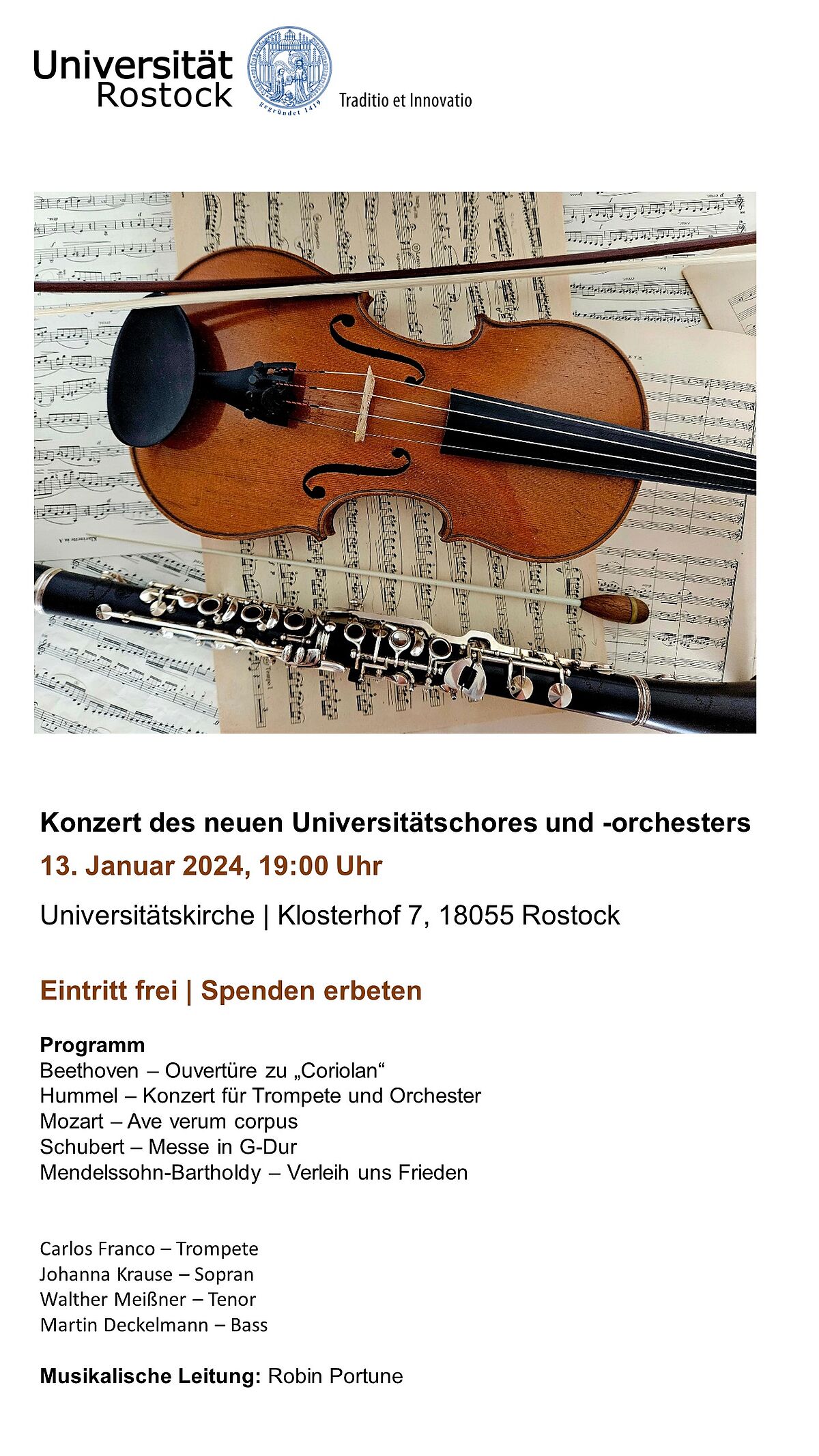 Konzertplakat