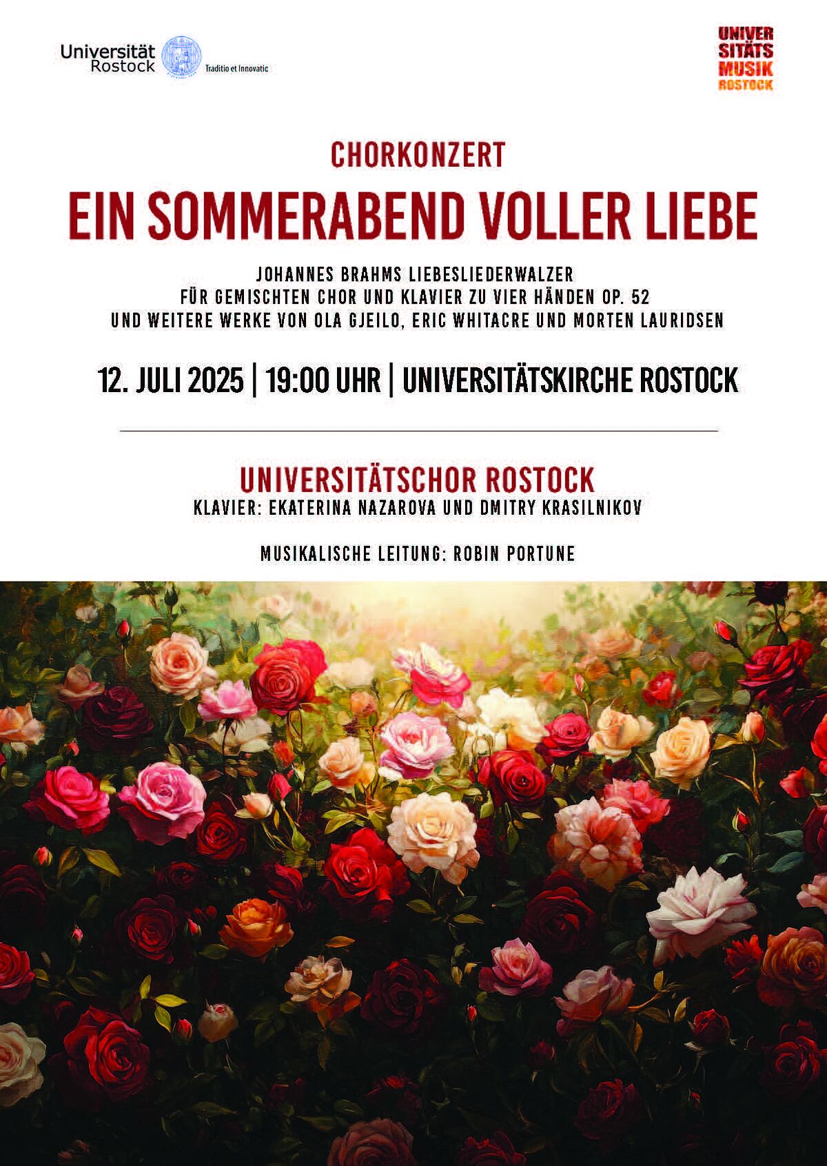 Konzertflyer